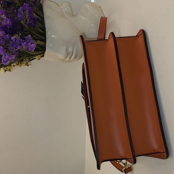 Roberto rossi leather tophandle bag x12 zucca s29 Italy - Picture 4 of 17